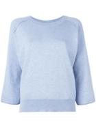 Humanoid 'sofia' Sweatshirt, Women's, Size: Large, Blue, Cotton/spandex/elastane