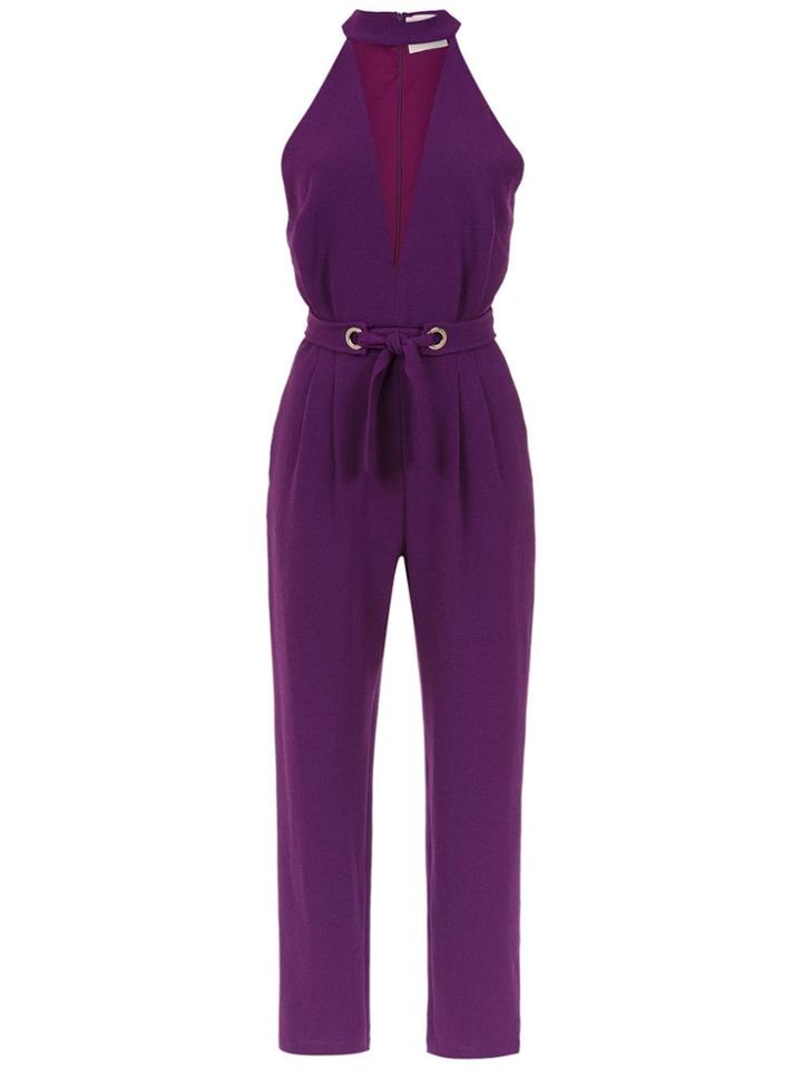 Framed Cracker Jumpsuit - Pink & Purple