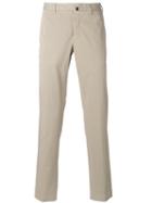 Incotex - Classic Chinos - Men - Cotton/spandex/elastane - 56, Nude/neutrals, Cotton/spandex/elastane