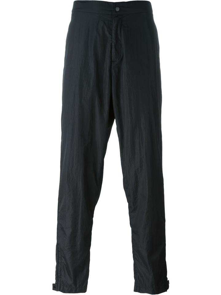 T By Alexander Wang Tapered Trousers, Men's, Size: Large, Black, Polyamide