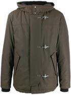 Fay Three-hook Padded Jacket - Green