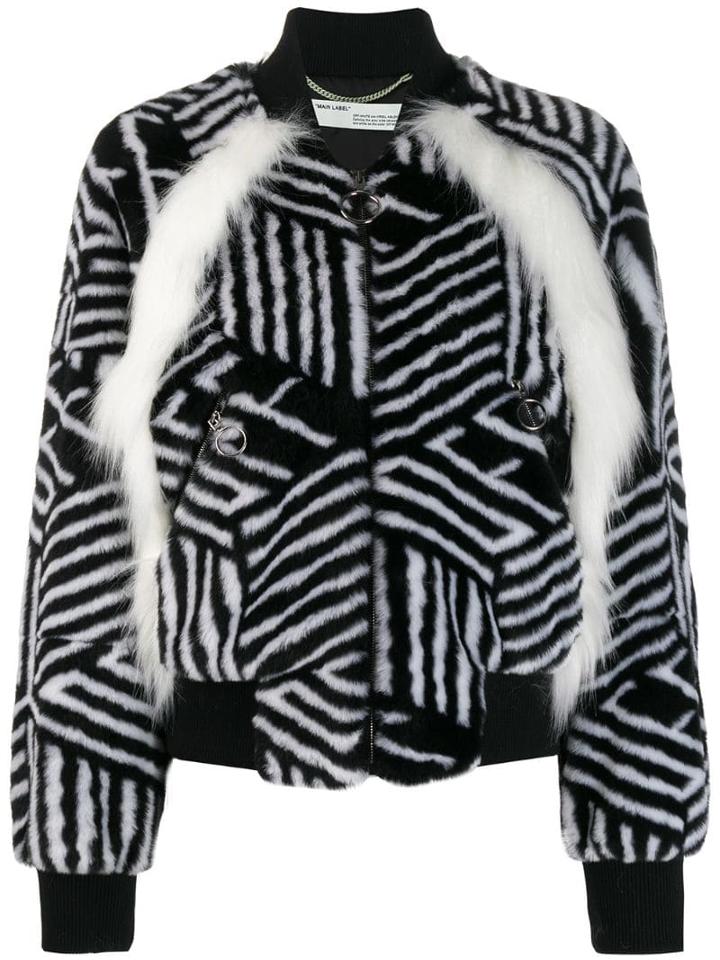 Off-white Off Bomber Jacket - Black