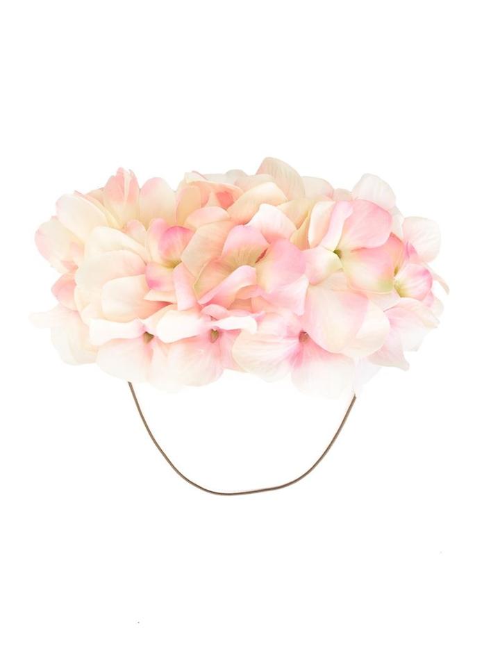 I Pinco Pallino Floral Head Band, Girl's, Nude/neutrals