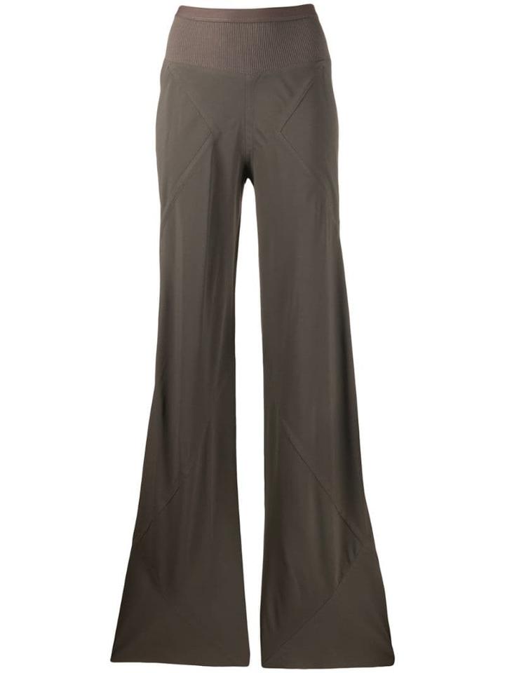 Rick Owens Bias Cut Pants - Grey