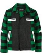 Craig Green Plaid Panelled Shirt Jacket