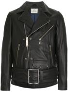 Maison Mihara Yasuhiro Belted Biker Jacket - Black
