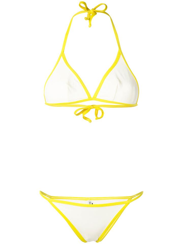 Sian Swimwear - Roja Bikini Set - Women - Polyamide/other Fibers - L, White, Polyamide/other Fibers