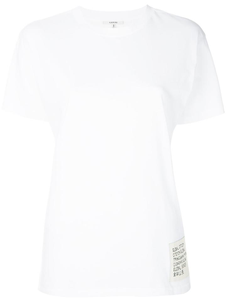 Ganni Global Citizen T-shirt - White