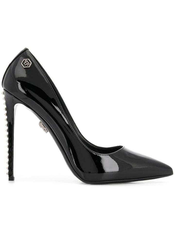 Philipp Plein Rockstud High-heel Pumps - Black