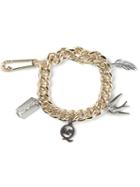 Mcq Alexander Mcqueen Charm Bracelet, Women's, Metallic