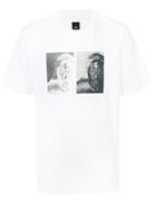 Oamc - Face Print T-shirt - Men - Cotton - Xl, White, Cotton