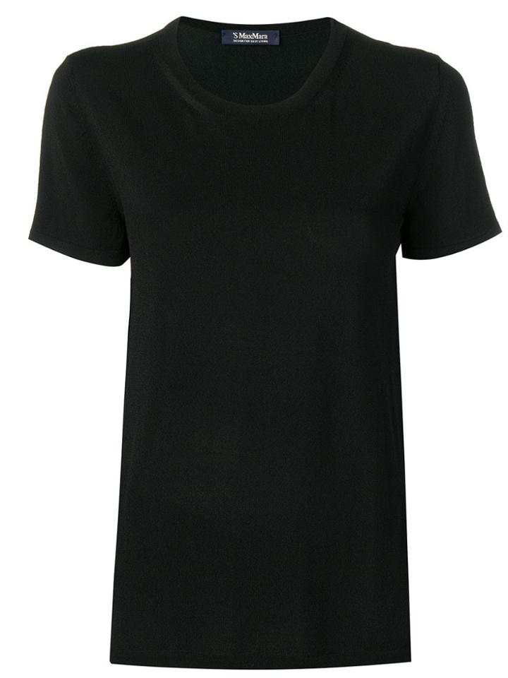 's Max Mara Short-sleeved T-shirt - Black