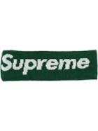 Supreme New Era Big Logo Headband Fw 18 - Green