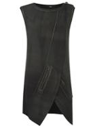 Uma Raquel Davidowicz 'placa' Waistcoat, Women's, Size: P, Black, Spandex/elastane/viscose