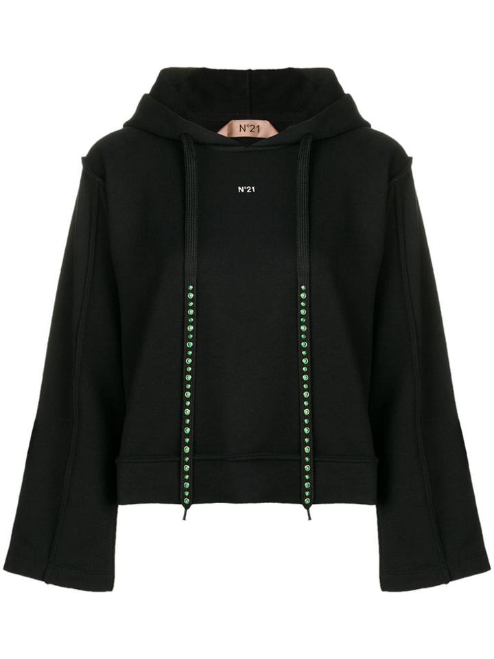No21 Basic Hoodie - Black