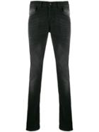 Dondup Faded-detail Skinny Jeans - Black