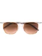 Tomas Maier Soft Rectangle Frame Sunglasses, Adult Unisex, Brown, Acetate/metal (other)