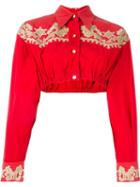 Jean Paul Gaultier Vintage Bolero Jacket, Women's, Size: 42, Red