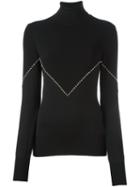 Givenchy Studded Jumper, Women's, Size: Medium, Black, Polyamide/spandex/elastane/wool