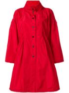Ermanno Scervino Cinched Waist Trench Coat - Red