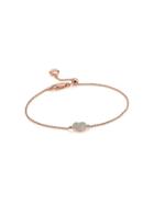 Monica Vinader Rp Nura Diamond Mini Heart Bracelet - Gold