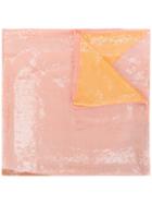 Liu Jo Reversible Sequinned Scarf - Pink