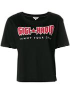 Tommy Hilfiger Tommy X Gigi Printed T-shirt - Black