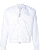 Thom Browne Front Zipped Sport Jacket - White