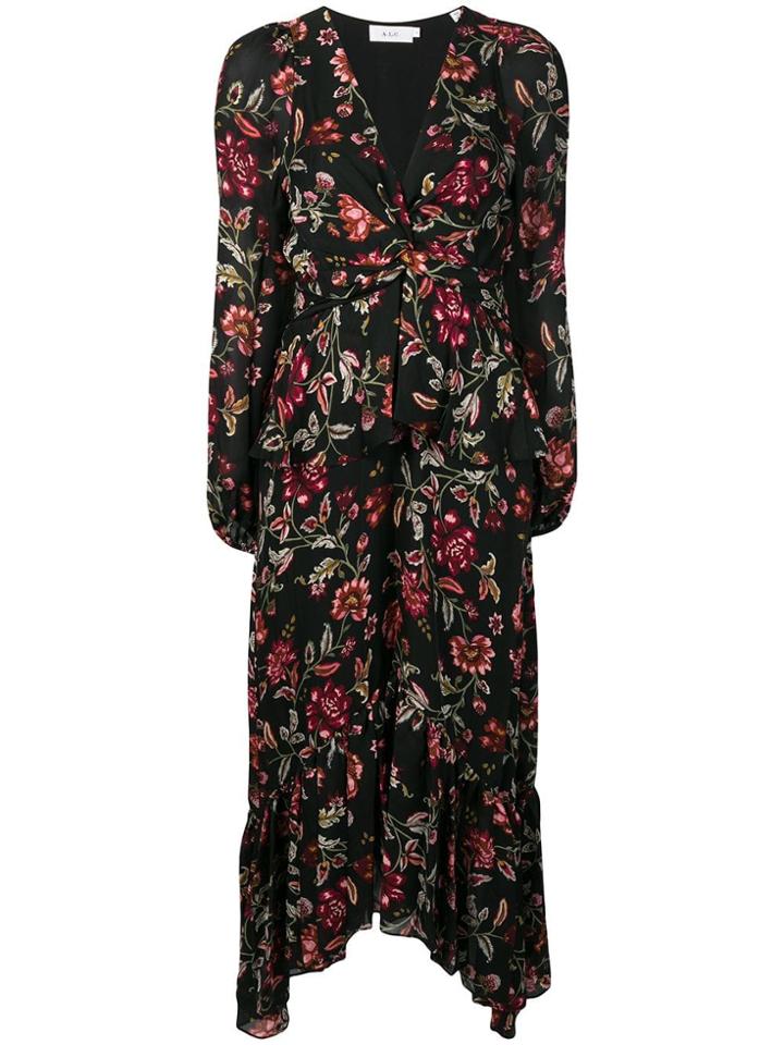 A.l.c. Floral Layered Dress - Black