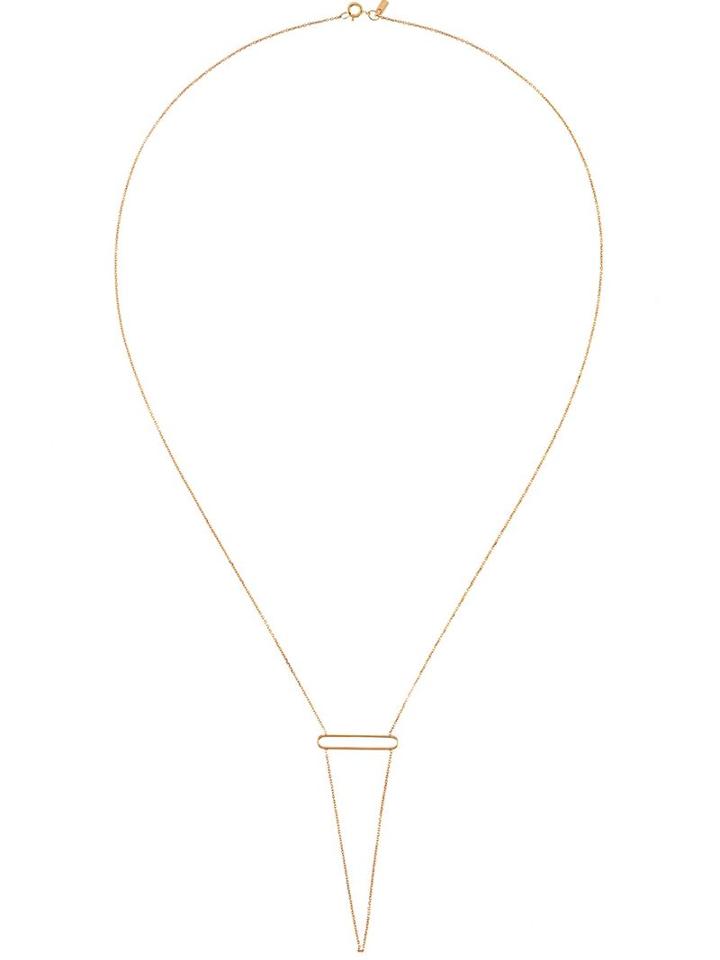 Sarah & Sebastian 'oval Vertical' Necklace