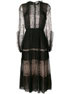 Giambattista Valli Ruffled Loose Dress - Black
