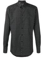Dolce & Gabbana Polka Dot Shirt - Black