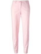 P.a.r.o.s.h. Candela Trousers, Women's, Pink/purple, Cotton/spandex/elastane