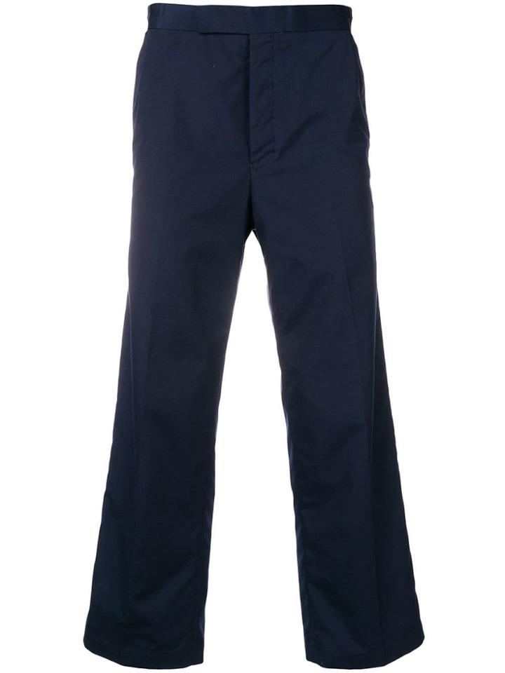 Thom Browne Typewriter Cloth Trouser - Blue