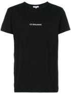 Les Benjamins Logo Print T-shirt - Black