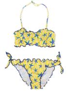 Mc2 Saint Barth Kids Teen Emy Bikini Set - Yellow & Orange