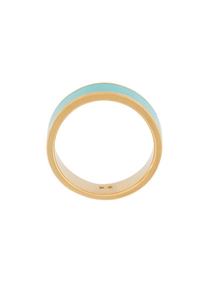 Ca & Lou Band Ring - Blue