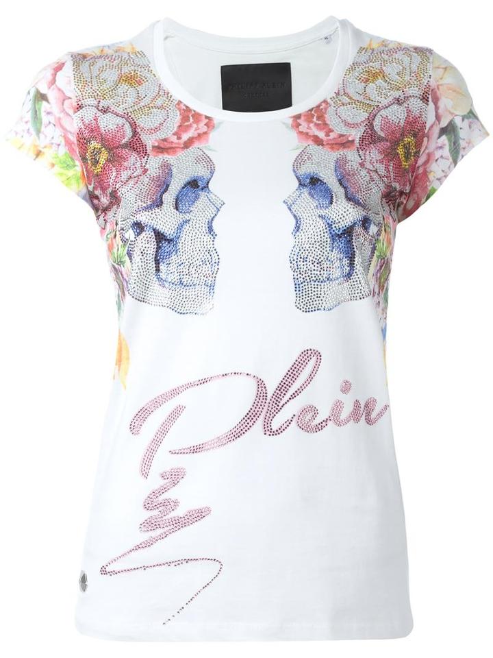Philipp Plein Crosshill T-shirt, Women's, Size: Small, Cotton