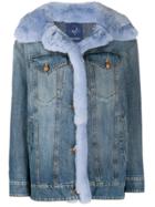 Jacob Cohen Oversized Denim Jacket - Blue