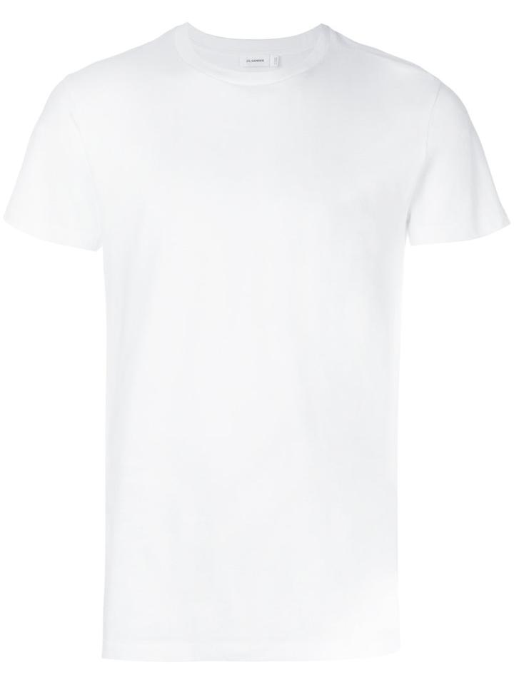 Jil Sander - Crew Neck T-shirt - Men - Cotton - L, White, Cotton