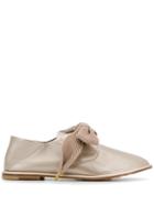 Agl Bow-detail Loafers - Neutrals
