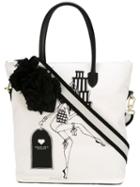 Twin-set Shopping Girl Print Bag