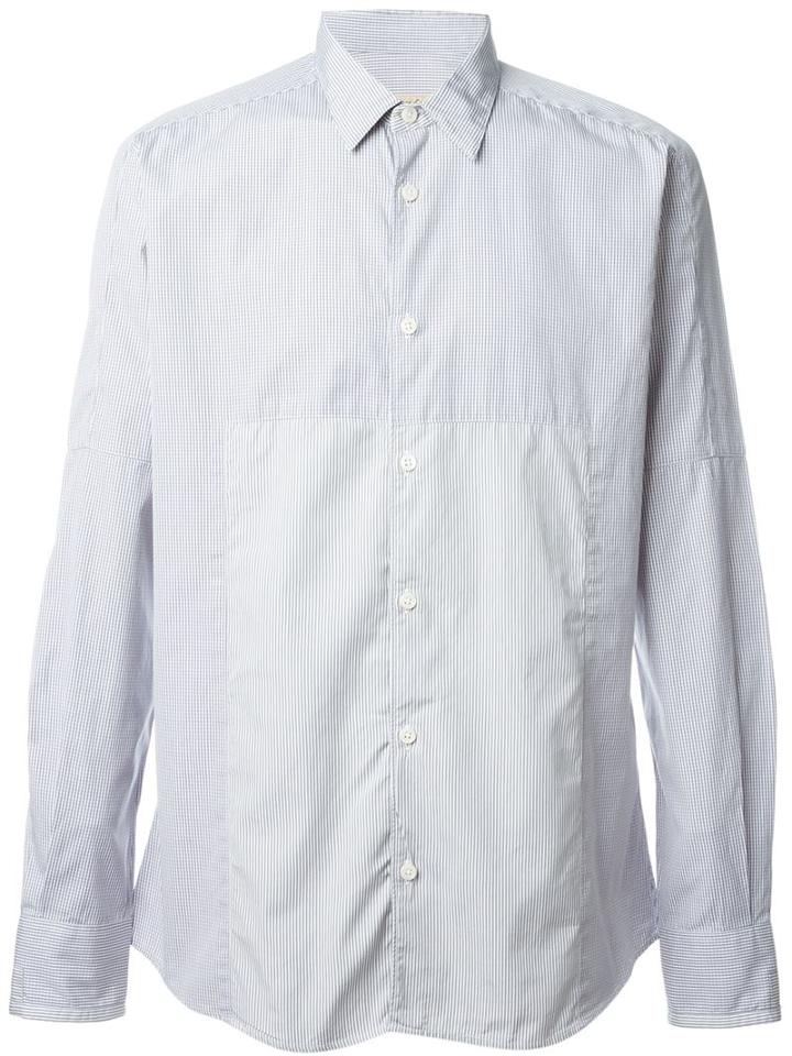 Al Duca D'aosta 1902 Micro Check Print Shirt