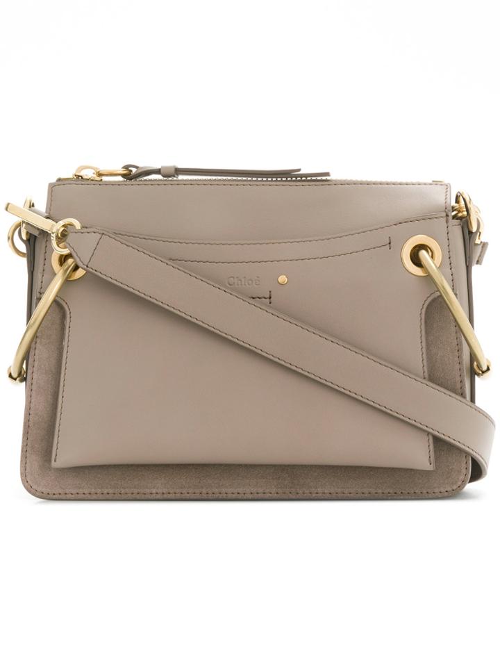 Chloé Roy Shoulder Bag - Nude & Neutrals