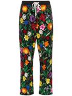 Ashish Floral Print Sequin Trousers - Unavailable