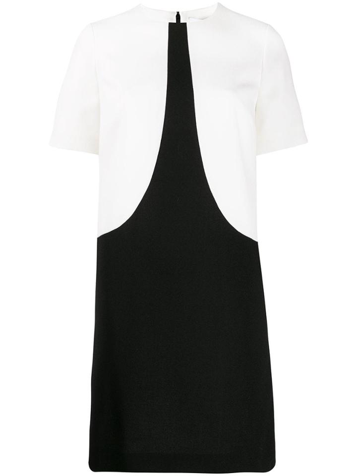 Givenchy Two-tone Shift Dress - White