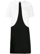 Givenchy Two-tone Shift Dress - White