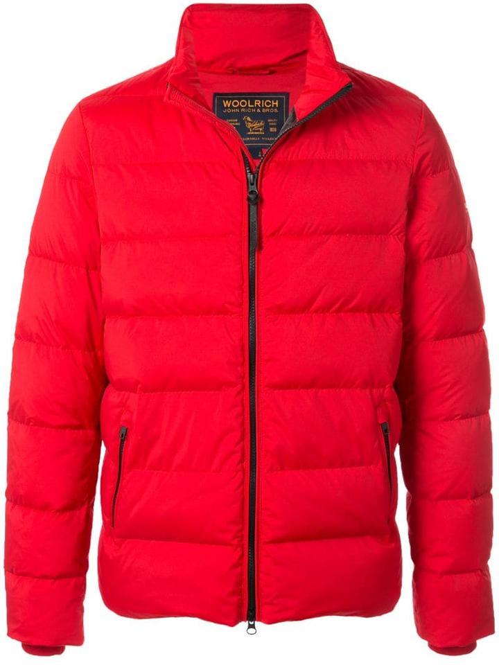 Woolrich Padded Puffer Jacket - Red