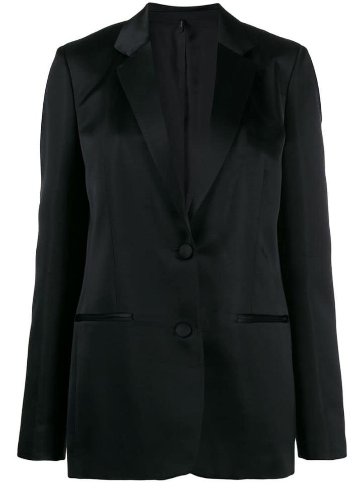 Helmut Lang Relaxed Tuxedo Jacket - Black