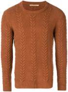 Nuur Braided Sweater - Brown